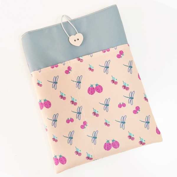 Funda libro personalizable -bichitos