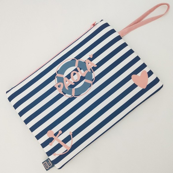 Neceser personalizable - marinero azul