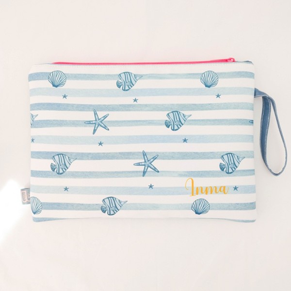 Neceser personalizable - peces y estrellas